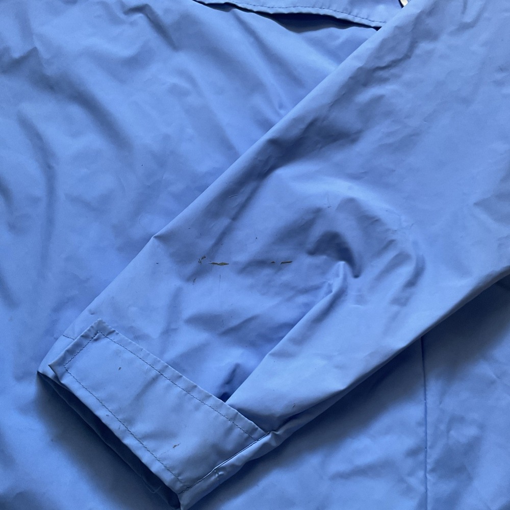Cabela's Women's Hooded Rain Jacket Sz S Blue Periwinkle - Picture 8 of 8